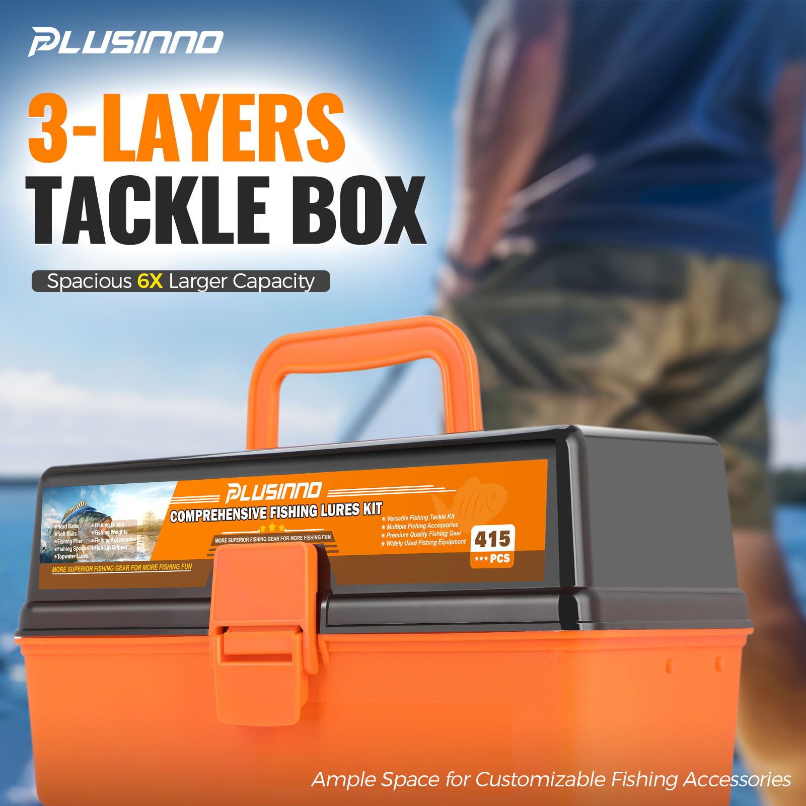 Pliers and fish gripper included in kit
