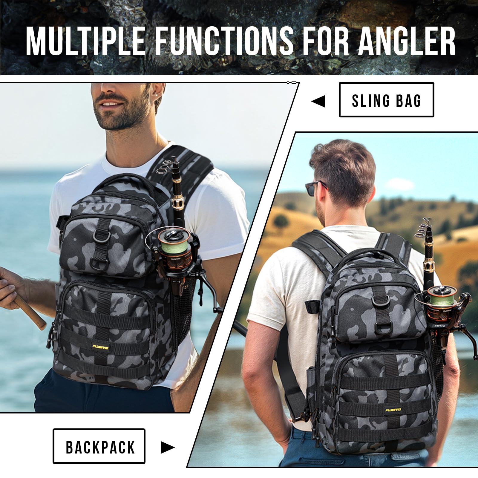 Pliers holder and fish gripper slot