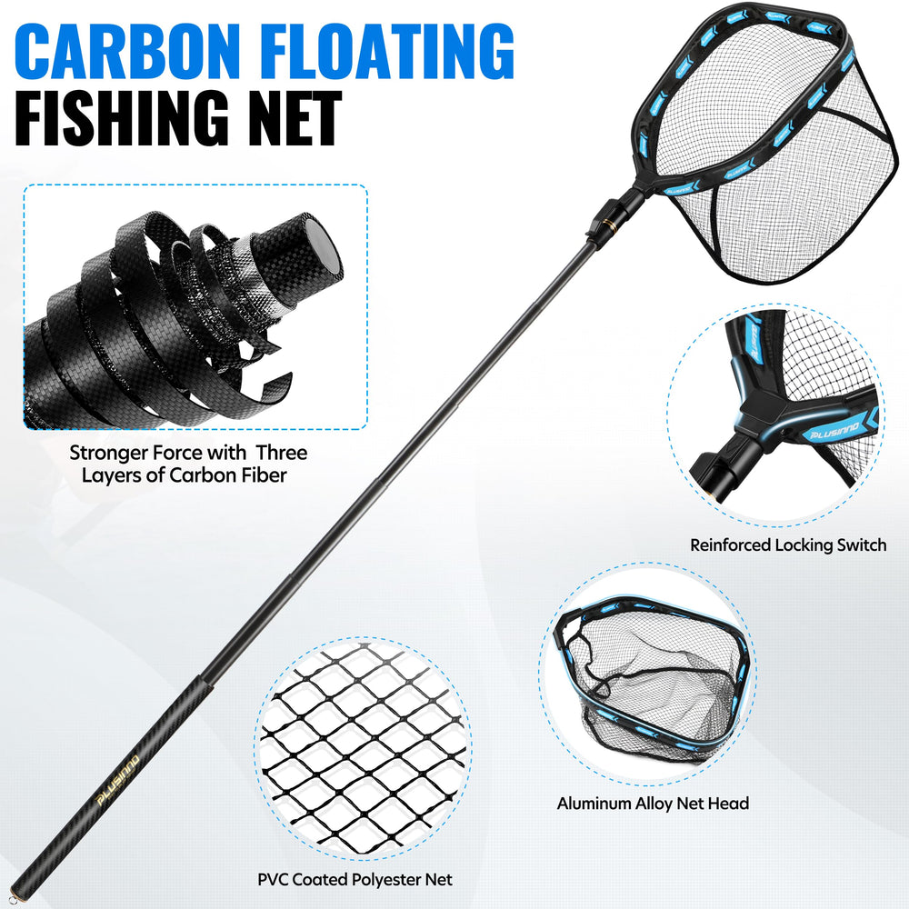 PLUSINNO plier lip gripper shows one-handed operation for secure big-fish handling.