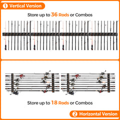 PLUSINNO V9 diameter range of 3-19mm shown for versatile rod compatibility.
