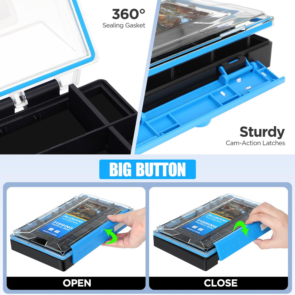 Durable PC construction of the tackle box