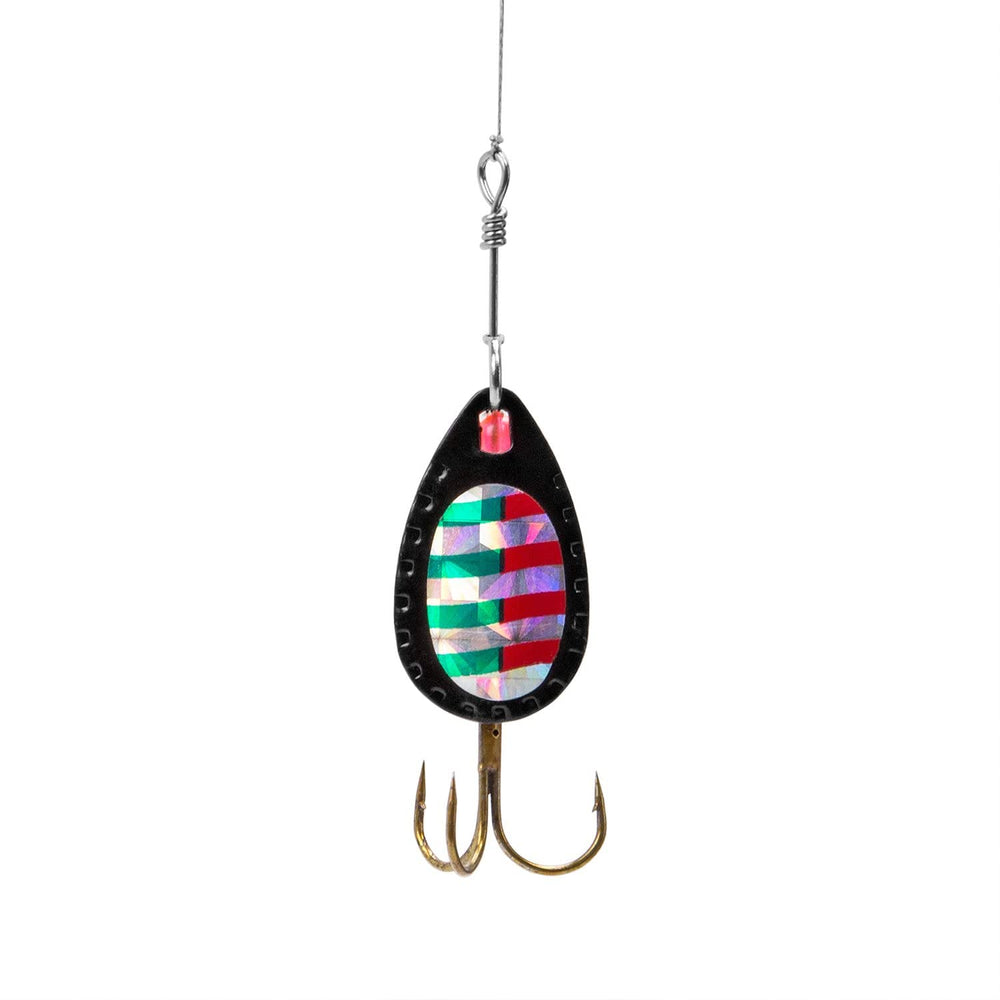 Freshwater and saltwater fishing with PLUSINNO spinner lures for bass and trout
