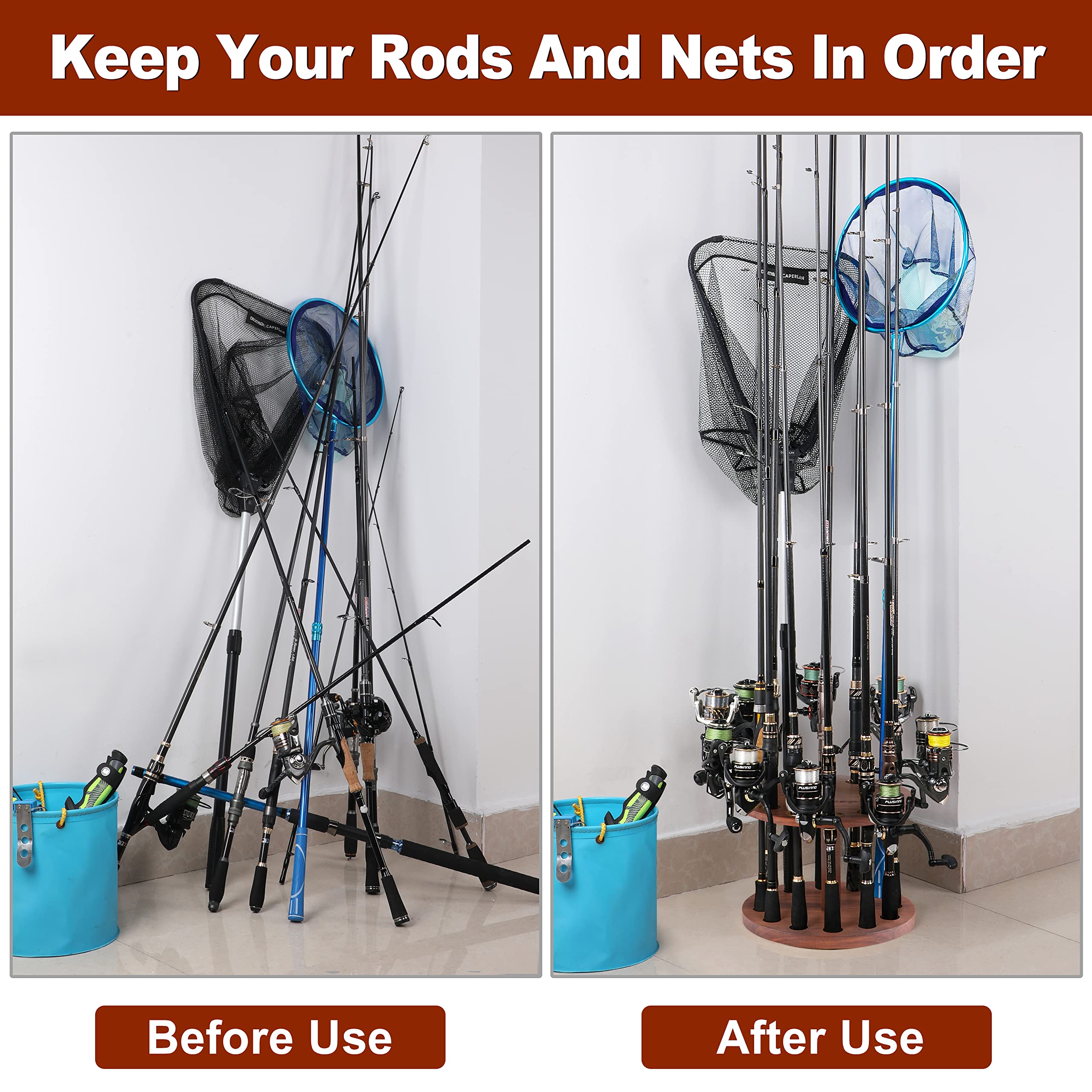 Easy assembly in seconds with two screws