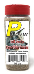 PMart Coyote P-Cover granules deter coyotes around outdoor spaces.