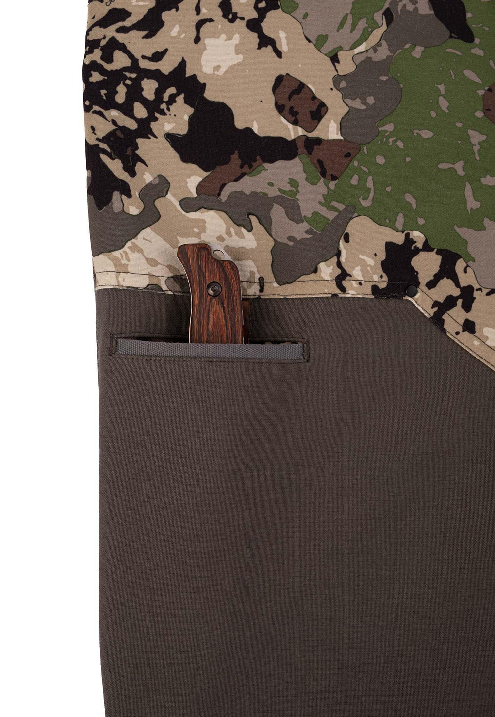 Pnuma Brushguard pant articulated knees for flexible bending