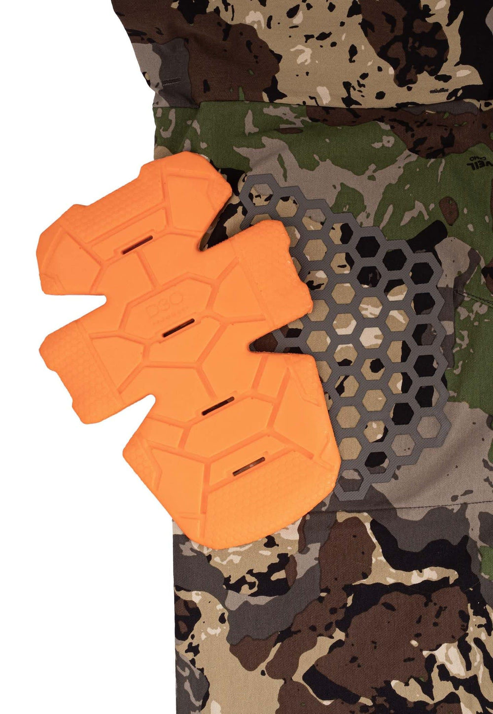 Pnuma Pursuit Pant Veil Camo knife and cell pocket for quick access