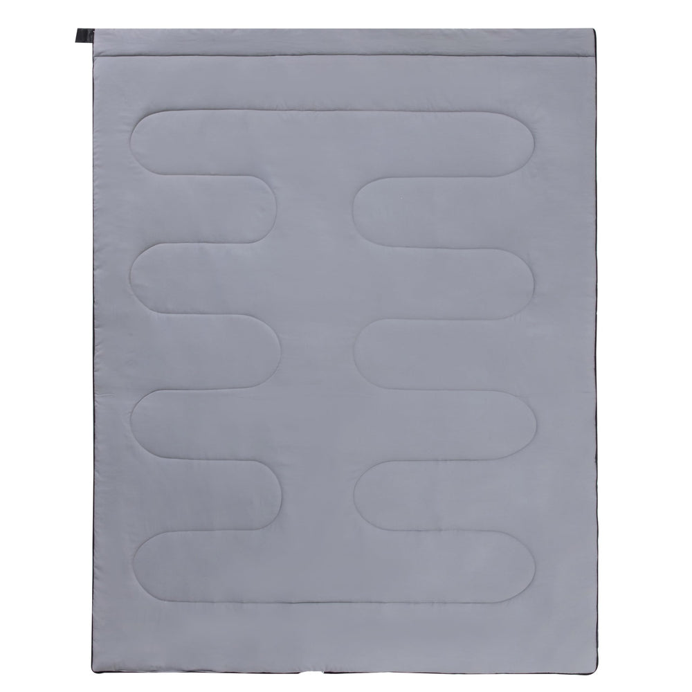 PO PO BEAR sleeping bag compression bag-in-use shows compact transport for travel and camping.
