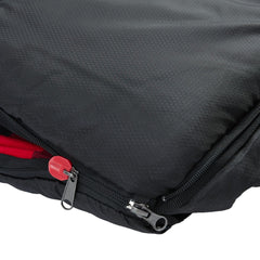 PO PO BEAR left-zip detail for easy solo access and ventilation.