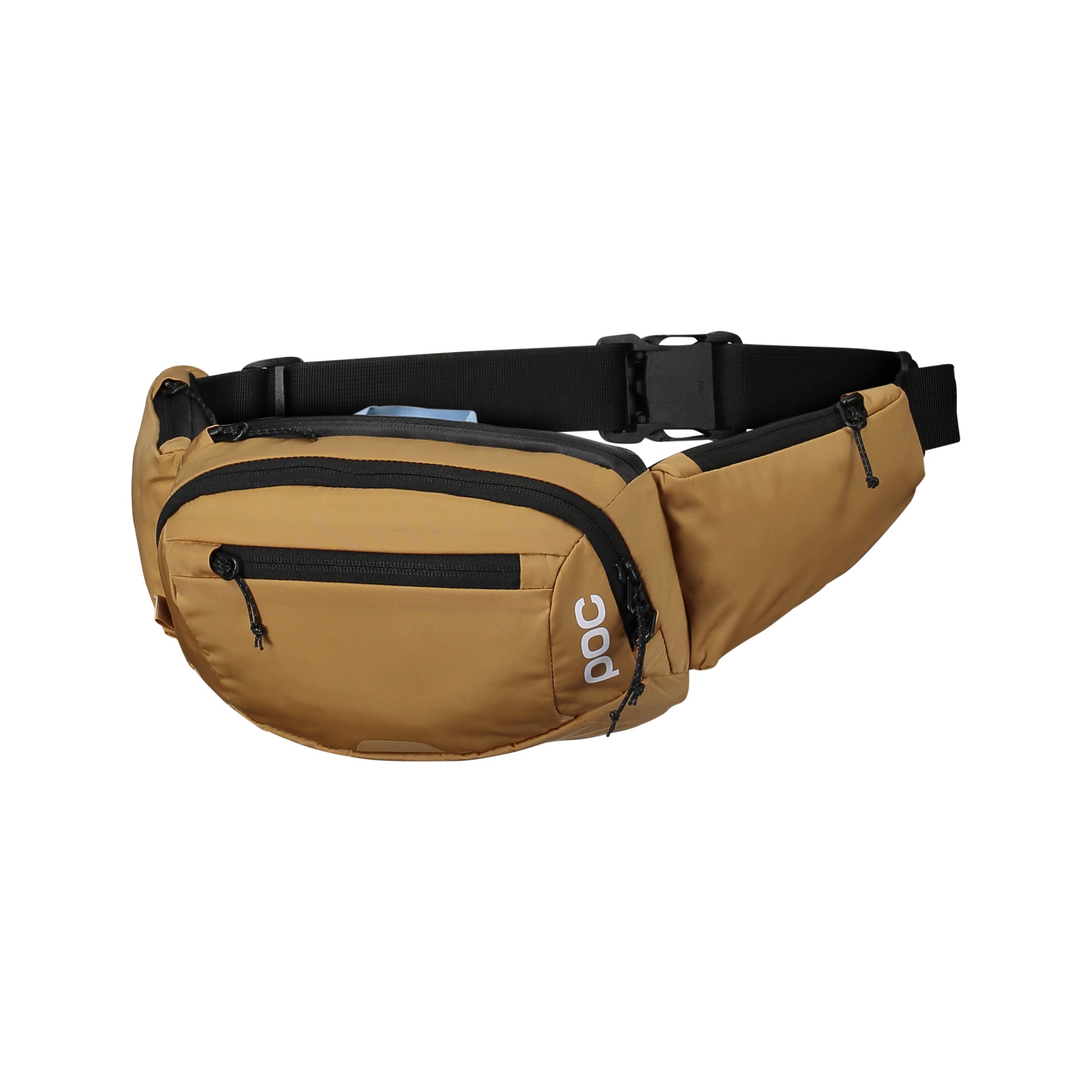 POC Lamina hip pack waterproof pocket detail protects a large smartphone