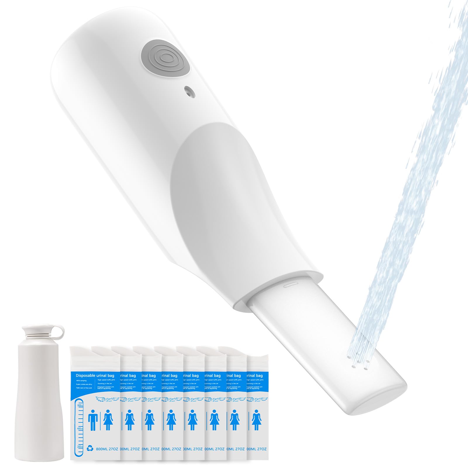 POCALAND portable travel bidet with bottle adapter enabling seamless on-the-go water connection