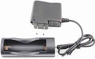 Pocketman car charger for 12V DC input powering U2 LED flashlights on the go.