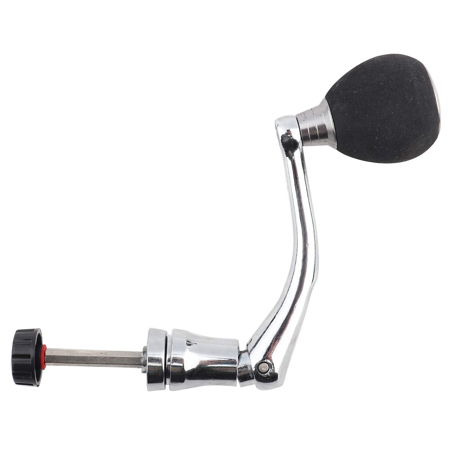 POCREATION lightweight, sturdy reel handle supports prolonged fishing without added bulk.