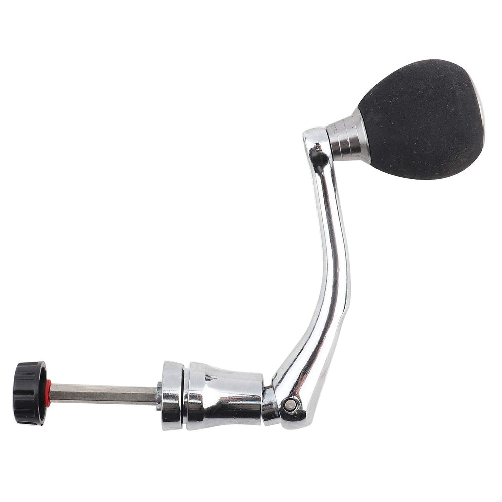 POCREATION lightweight, sturdy reel handle supports prolonged fishing without added bulk.