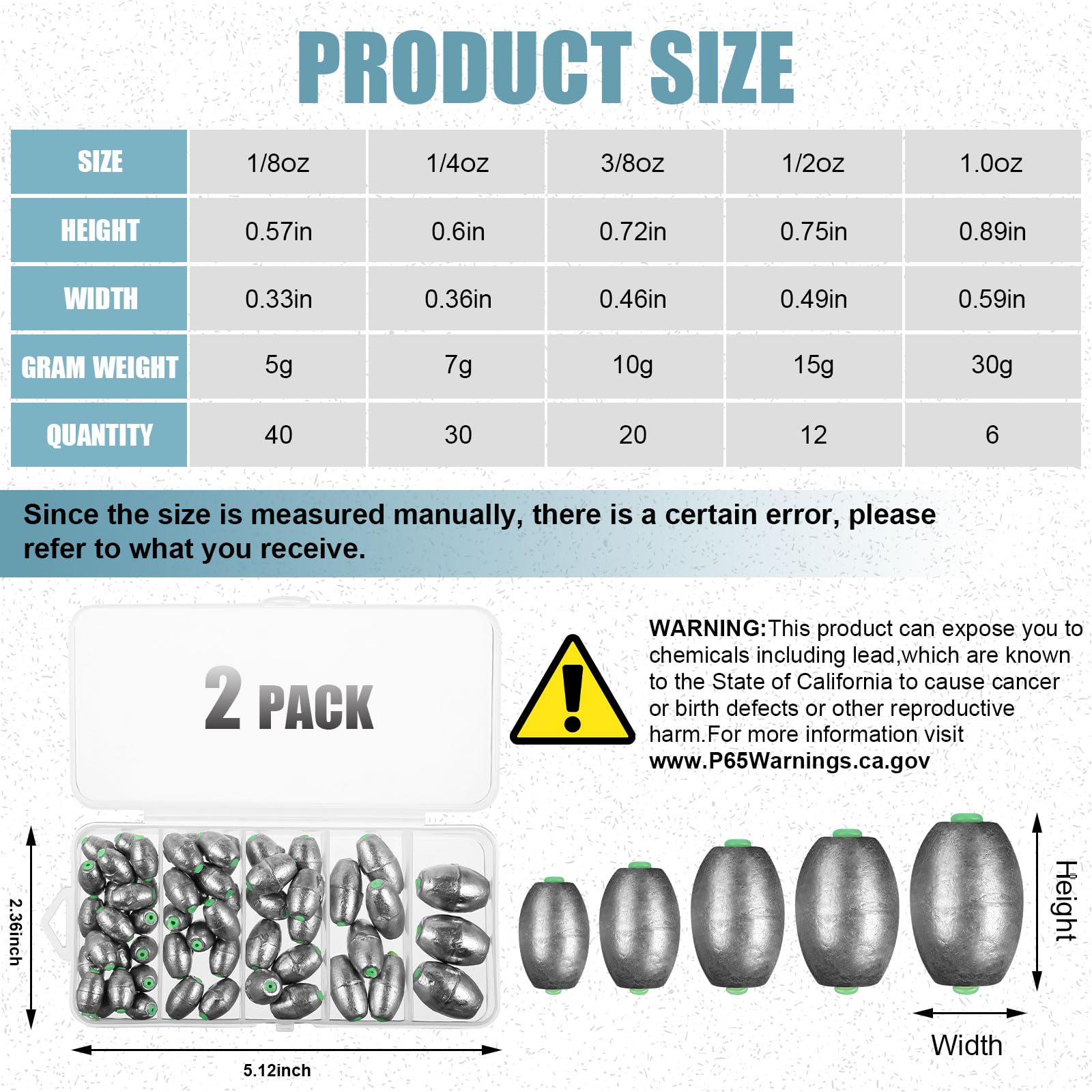 Poen egg sinkers two portable boxes organize your tackle for quick field changes