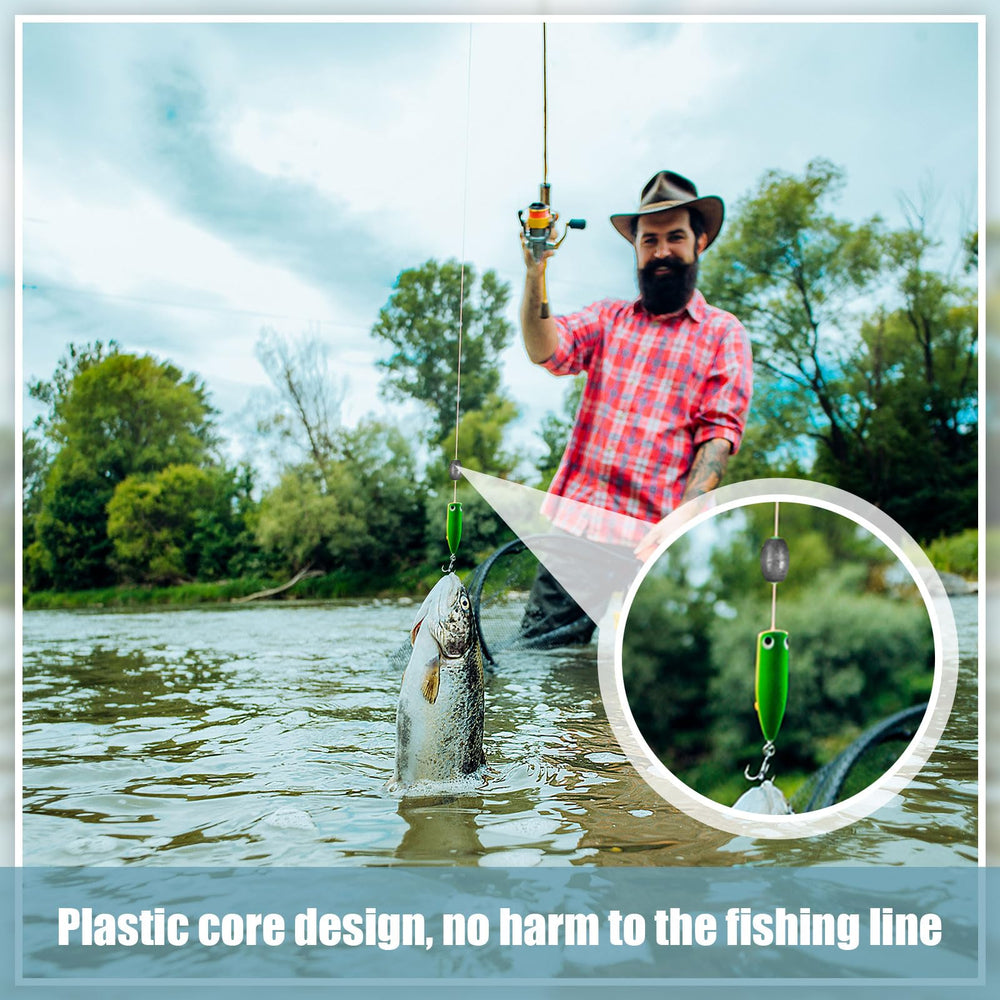 Poen egg sinkers for saltwater use withstand corrosion while casting farther