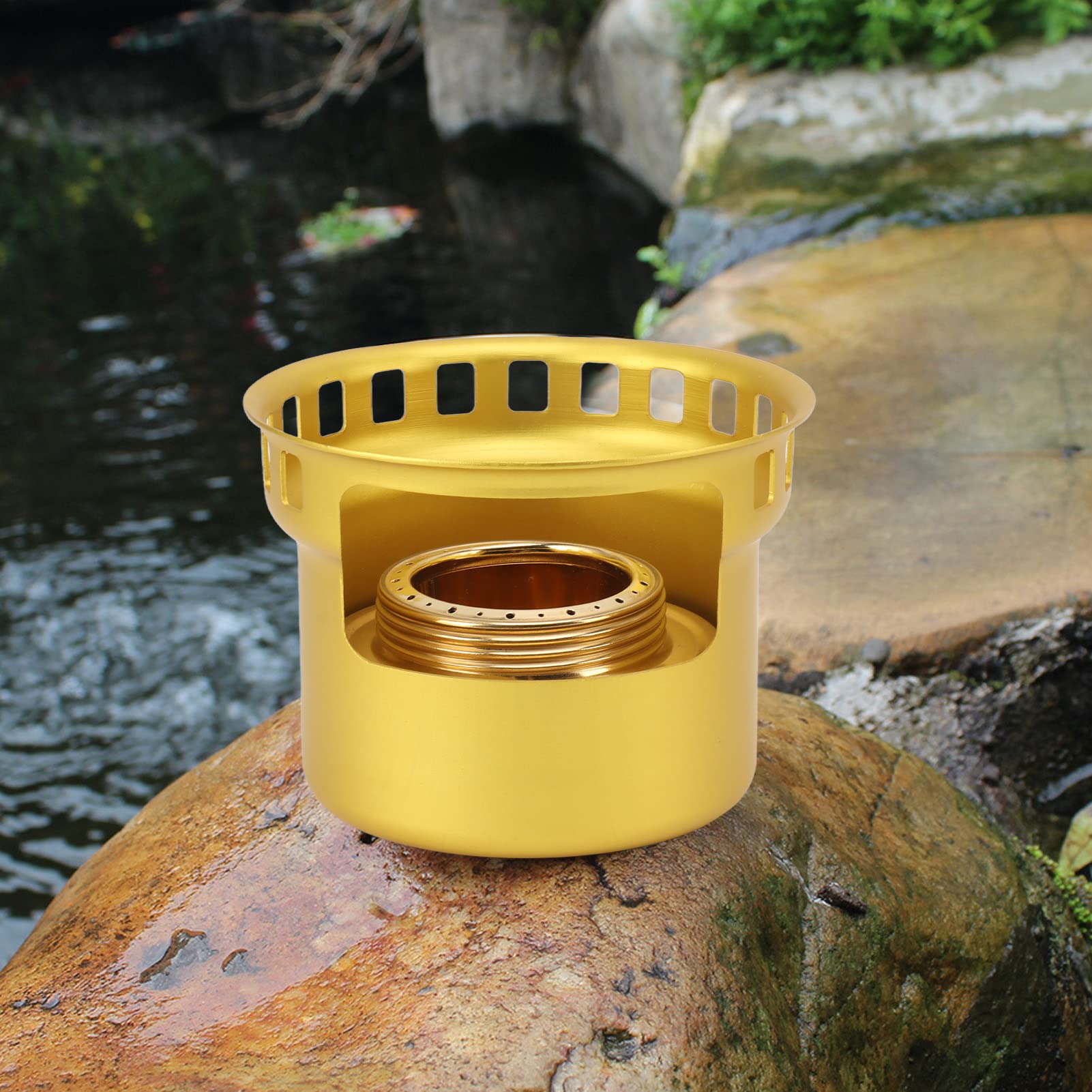 POENVFPO stove ready for outdoor pots and teapots
