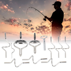 POENVFPO different sizes fit rotating and telescoping fishing rods