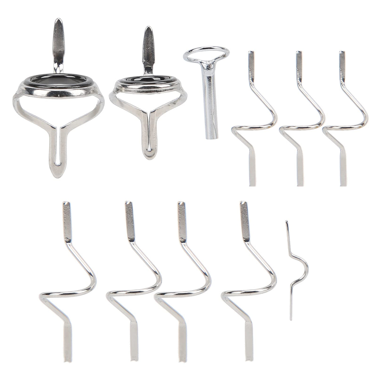 POENVFPO Fly Rod Set 11pcs kit for on-the-go fishing repairs