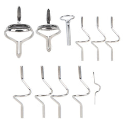 POENVFPO Fly Rod Set 11pcs kit for on-the-go fishing repairs