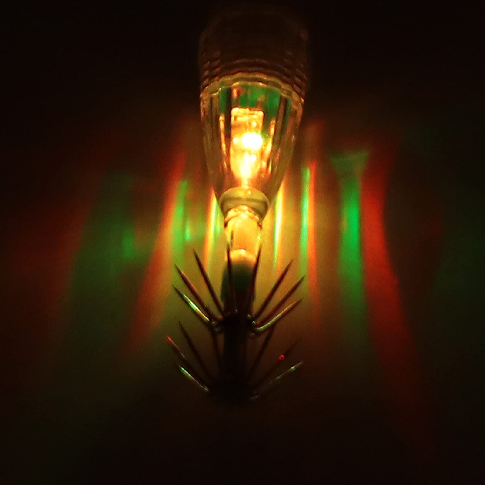 Rear left/right hooks compatible lure light assembly