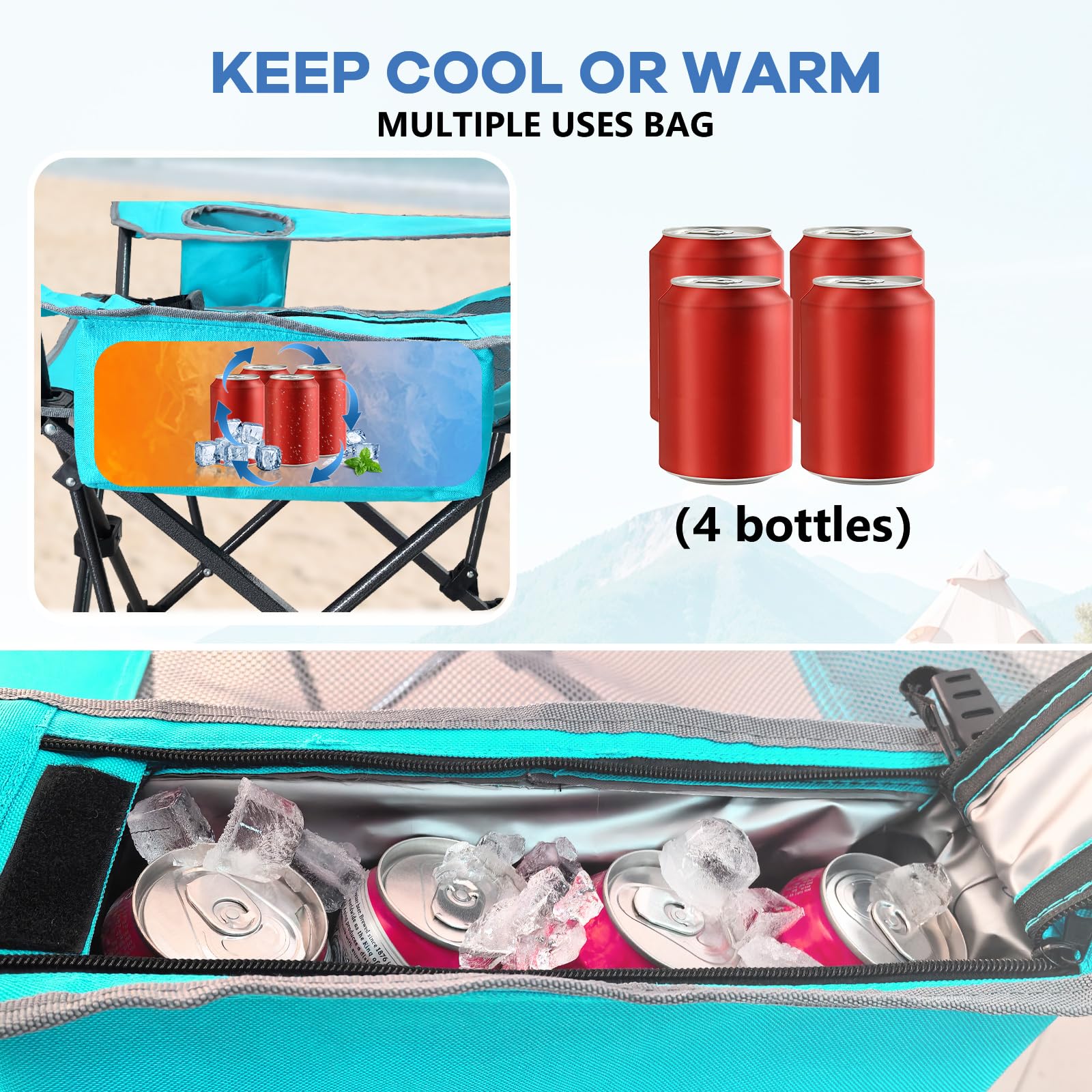 POEPORE cup-holder frees hands for drinks and maps.