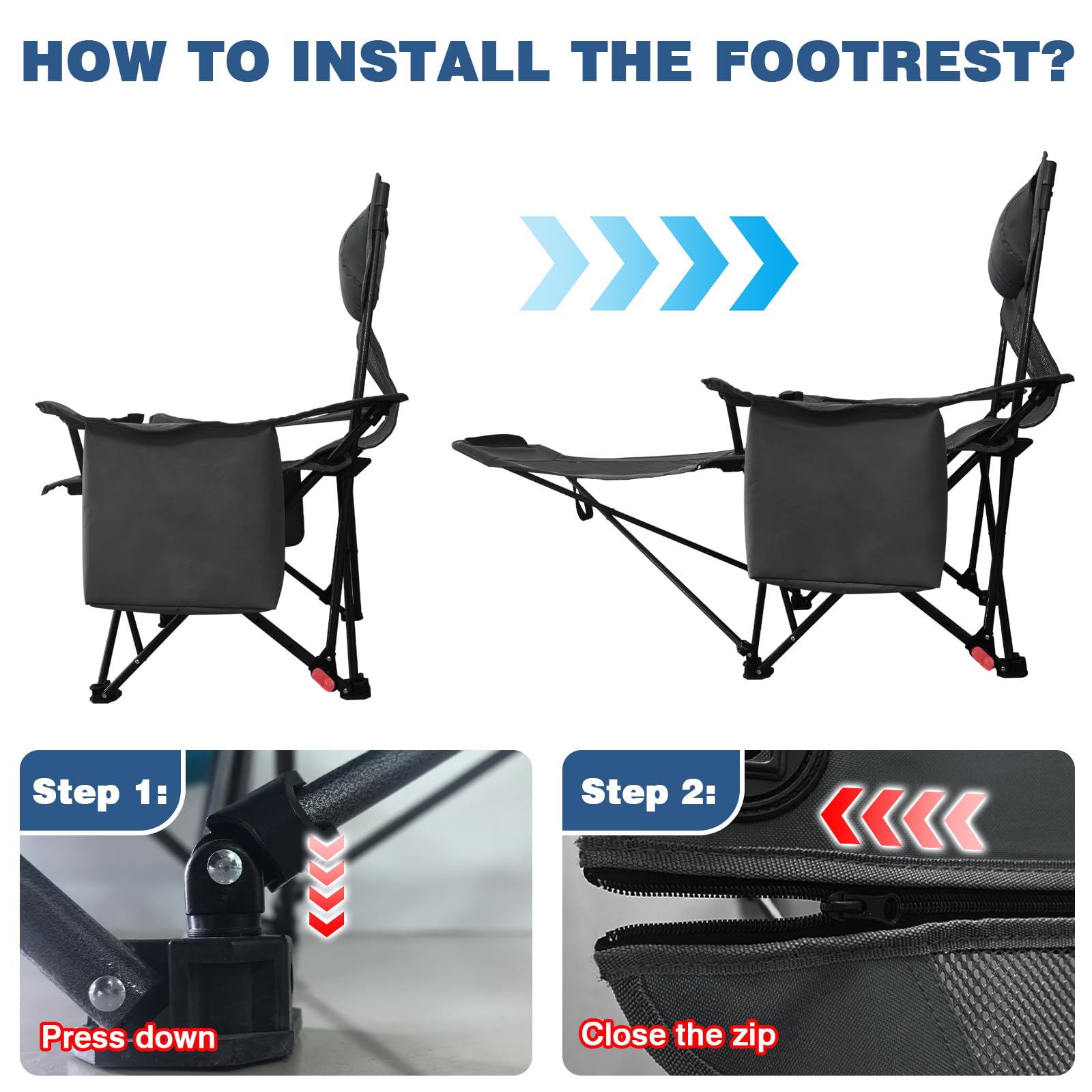 POEPORE folding design with carry bag for easy transport.