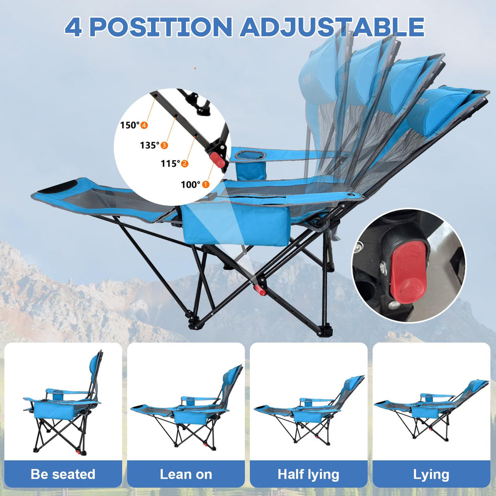 POEPORE sturdy frame with 600D Oxford fabric for durable outdoor use.
