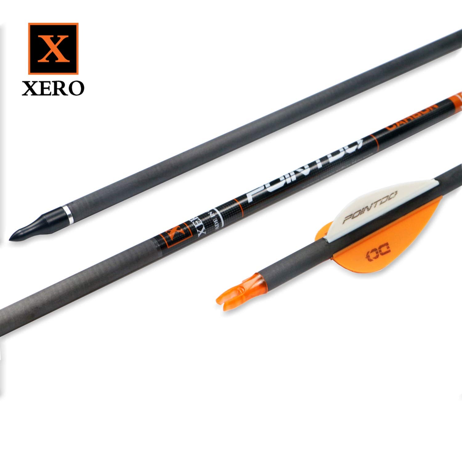 Pointdo XERO carbon arrow nocks with free replaceable feature for easy tuning