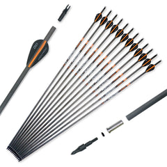 Pointdo XERO carbon arrow shaft 30in demonstrates durable carbon construction for consistent flights.