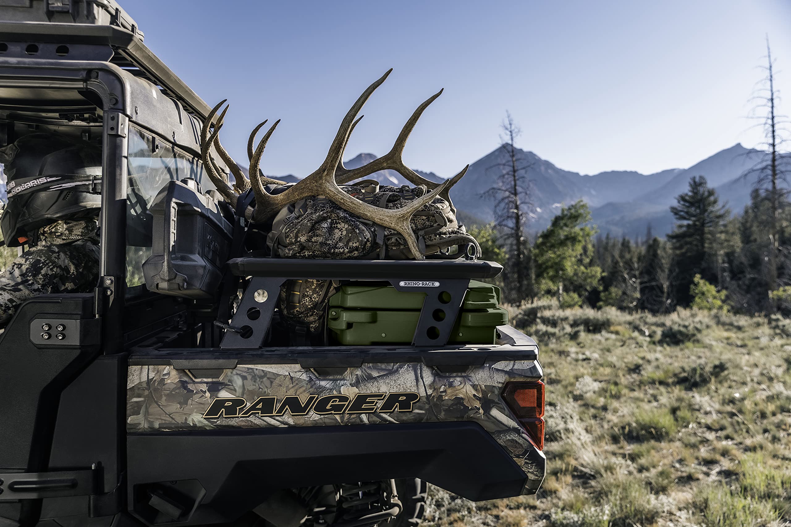 Polaris NorthStar 30 Qt cooler packed with beverages for an overnight trip