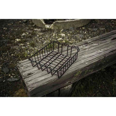 Polaris Northstar wire basket sits under lid for easy access and dry storage.