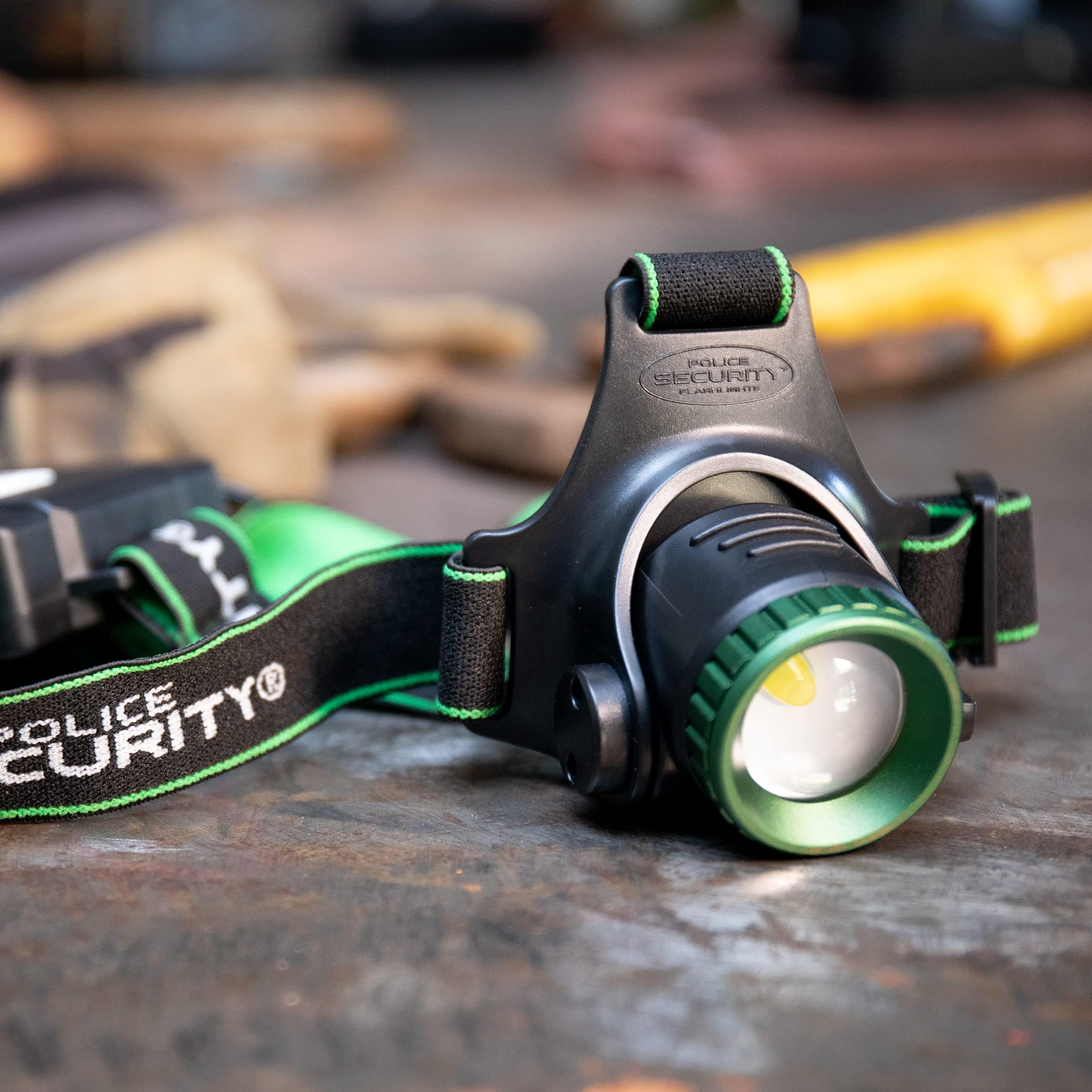 Police Security Blackout-R high beam delivers bright visibility up to 105 meters