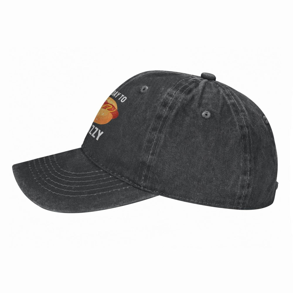 POLIFARMER Hot Dogs Lover Hat back view with metal slider for easy resizing
