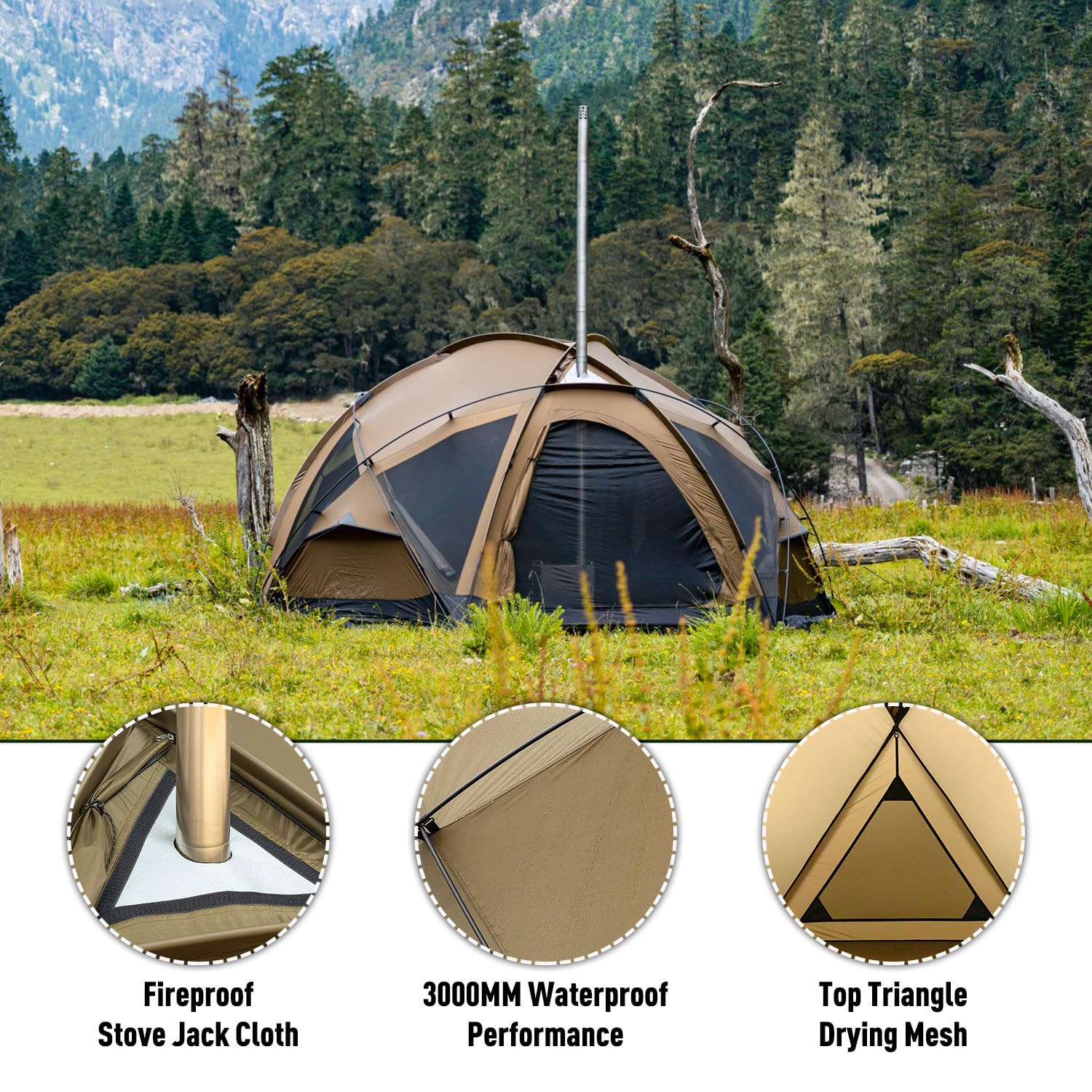 Pomoly Dome X6 Pro three-doors design enables easy entry and exit
