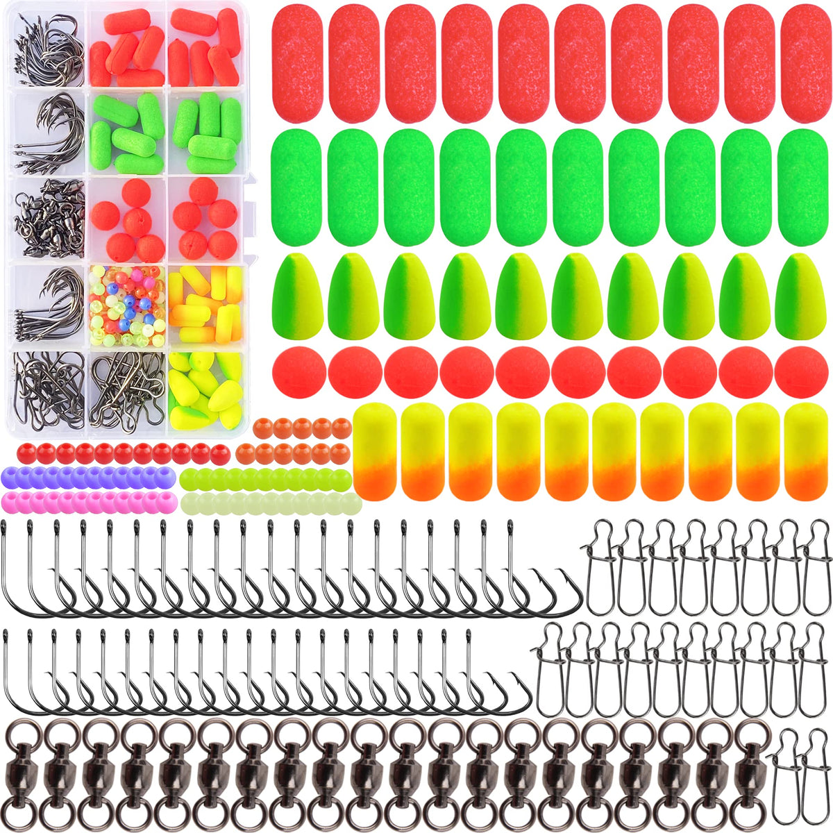Pompano Rigs Making Kit for Surf Fishing - kit contents