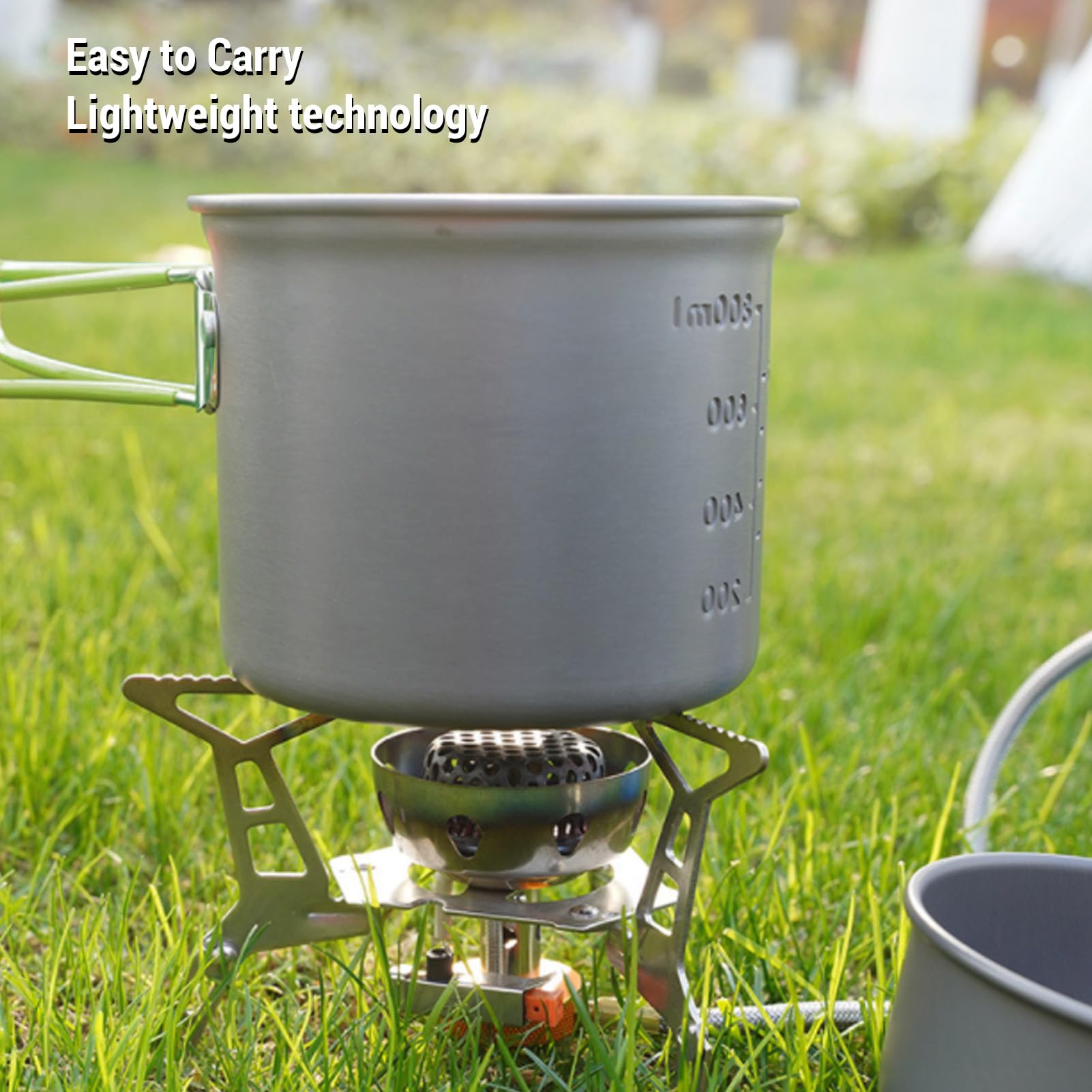Pongnas camp cooking set for 1-2 people, ideal for intimate camps.