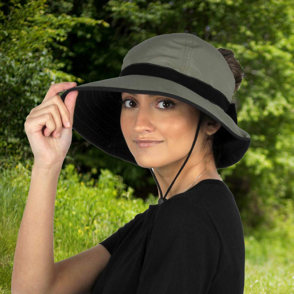 Travel-ready Ponyflo hat ideal for fishing, gardening, or beach days