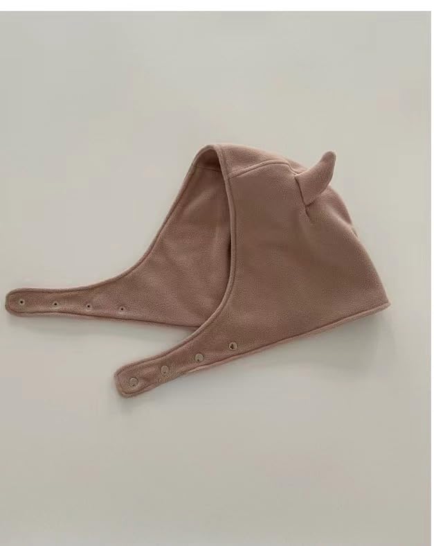 Pooyikoi Y2K ear cap back view highlighting secure fit under helmets
