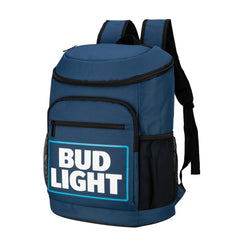 POPCULT beer cooler backpack front view with 30-can capacity for outings