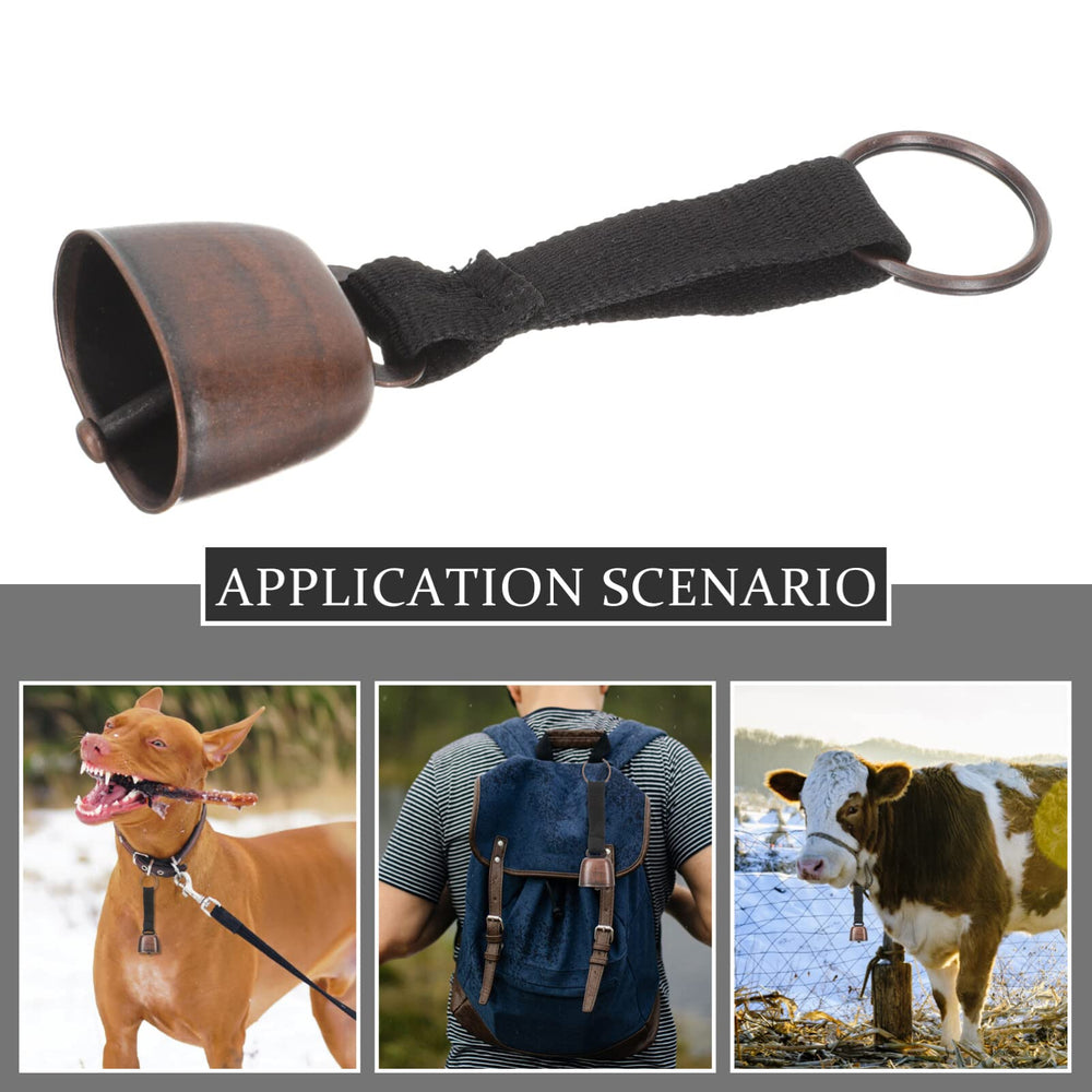 POPETPOP bear bell combines copper and polyester for durable, long-lasting use.
