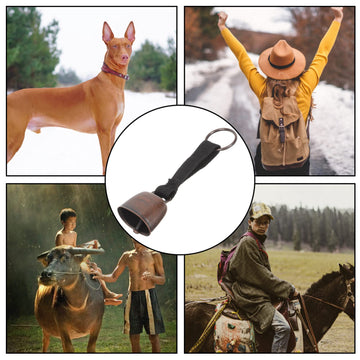 POPETPOP bear bell lightweight design for easy carrying on trails.