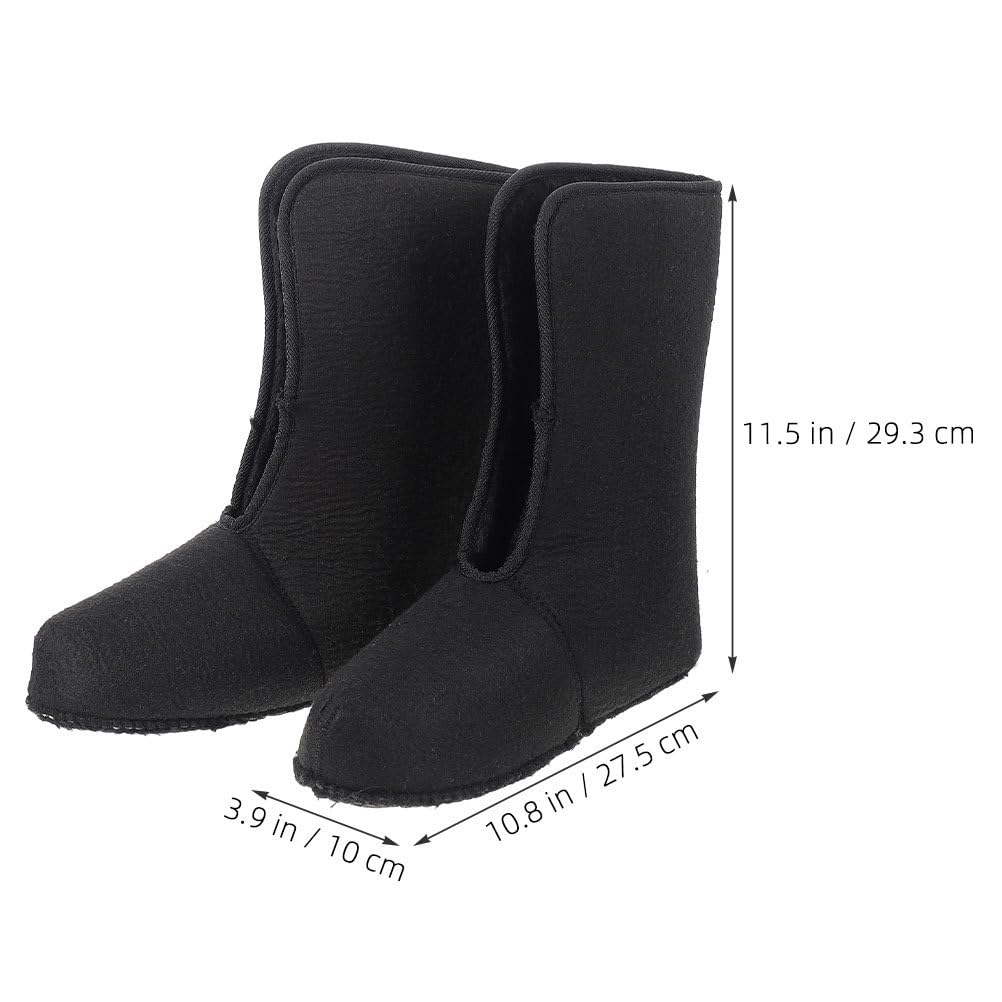 POPETPOP slip-resistant sole detail promotes stable footing on icy trails
