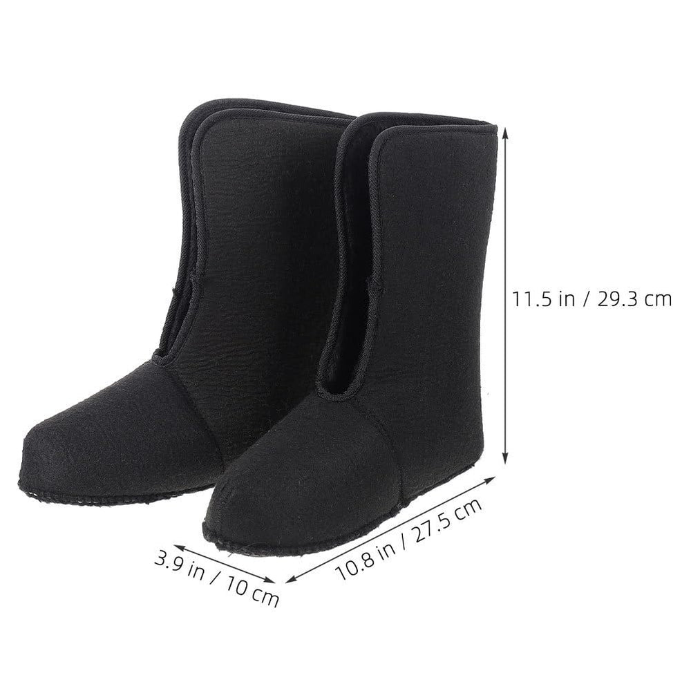 POPETPOP slip-resistant sole detail promotes stable footing on icy trails