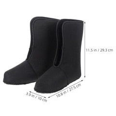 POPETPOP slip-resistant sole detail promotes stable footing on icy trails