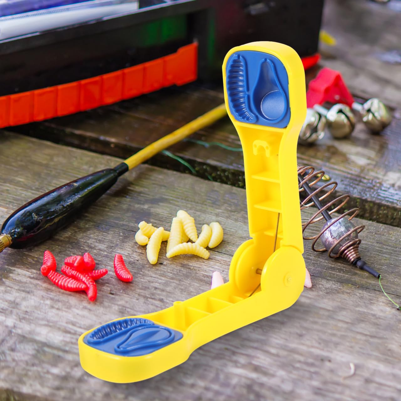 POPETPOP Carp Bait Shaping Tool yellow color aids quick session ID.