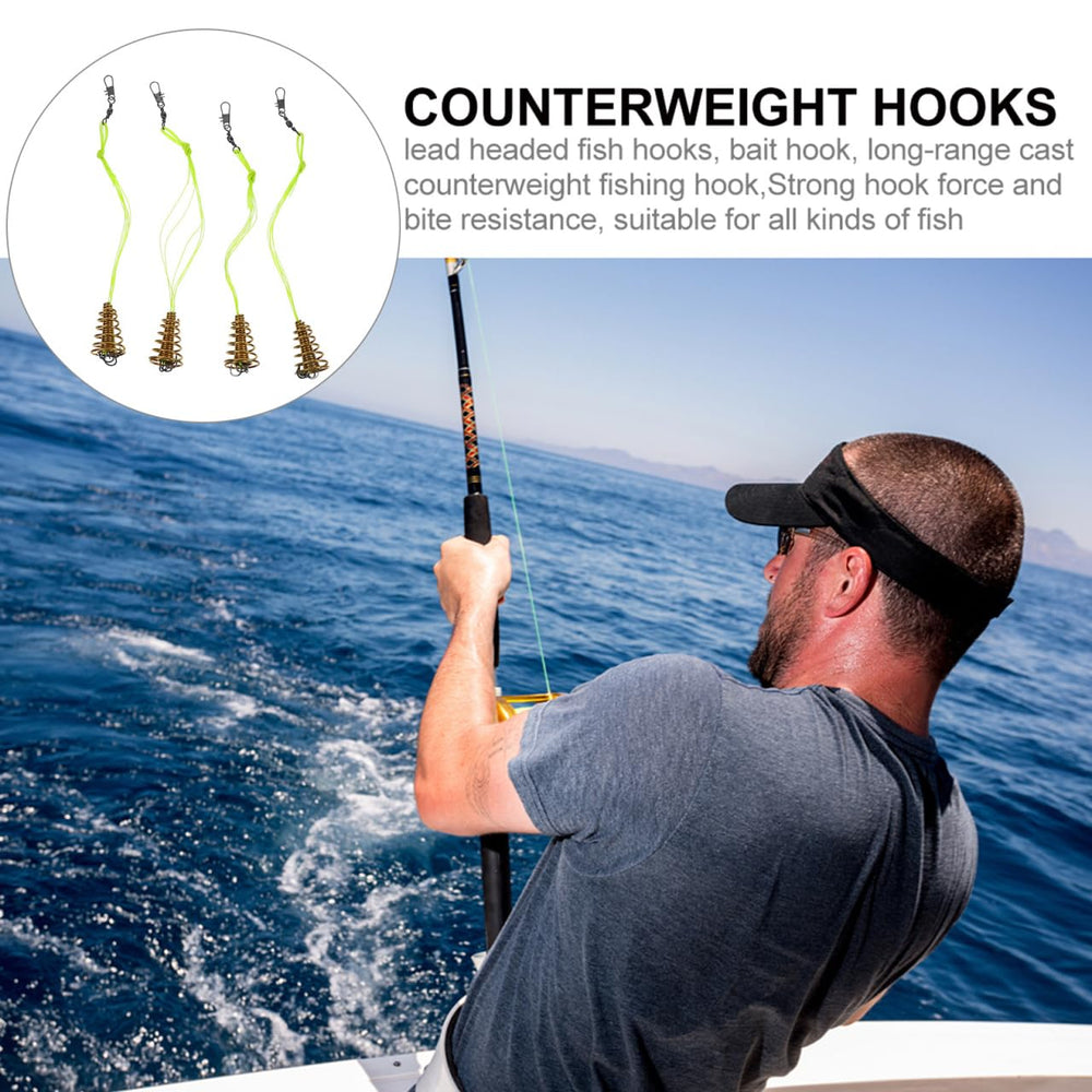 POPETPOP compact spring hook size fits easily in a tackle box