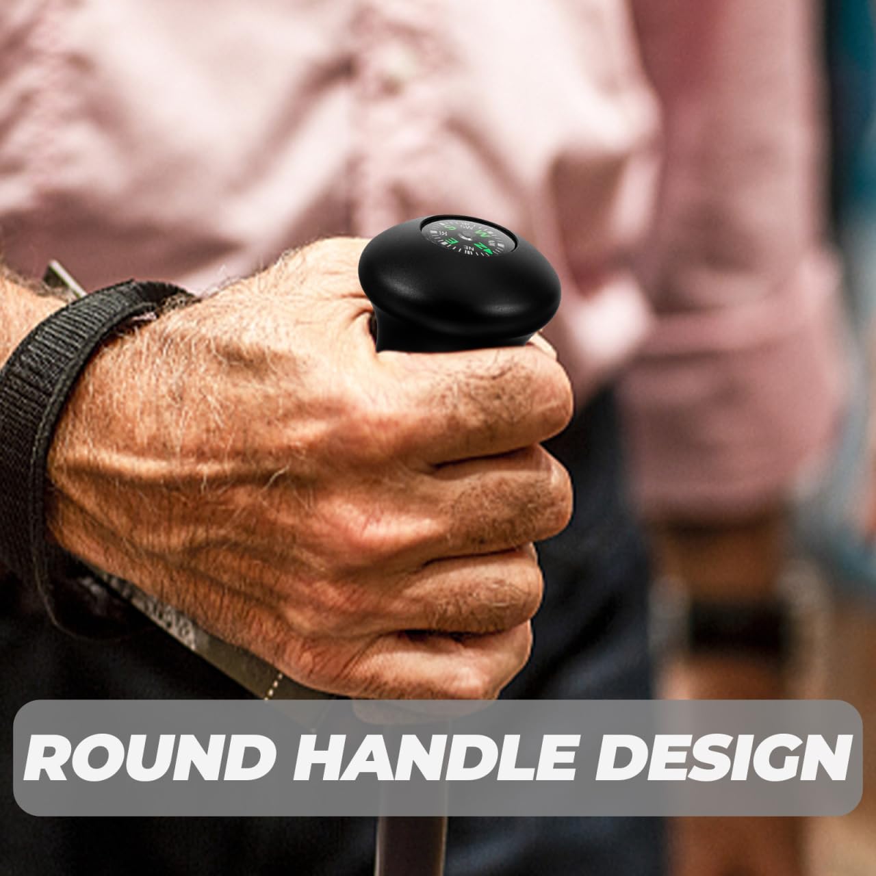 POPETPOP ergonomic-grip offers comfortable, reliable handling on long treks.