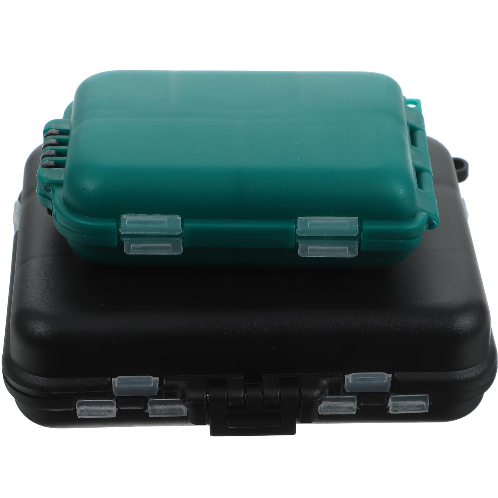 POPETPOP fishing tackle box fits into bags and backpacks for organized trips.