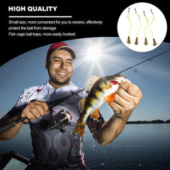 POPETPOP high-carbon steel hook close-up emphasizes sharp point readiness