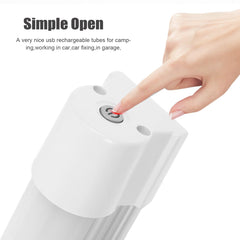 POPETPOP LED-tube USB power-bank supports charging devices during outdoor adventures.